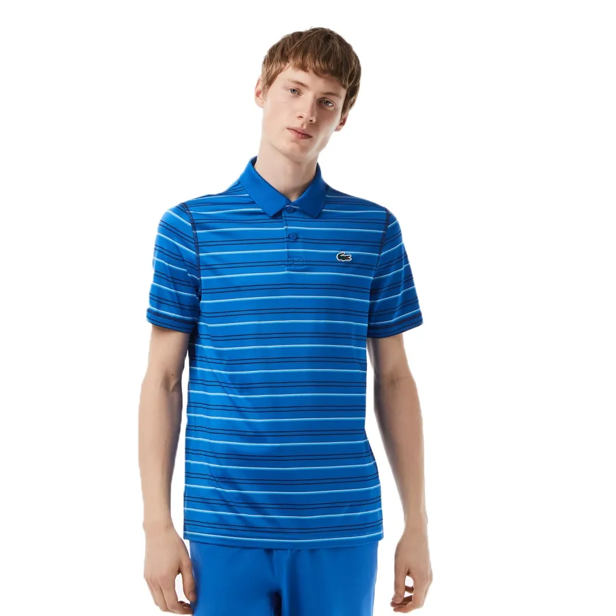Imagen 2 de 5 de Remera Lacoste Golf-AZUL FRANCIA/CELESTE/BLANCO