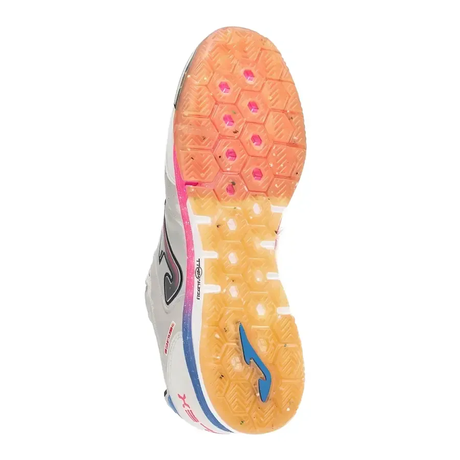 Imagen 3 de 4 de Botines Joma Top Flex Rebound In-GRIS/AZUL FRANCIA/FUCSIA