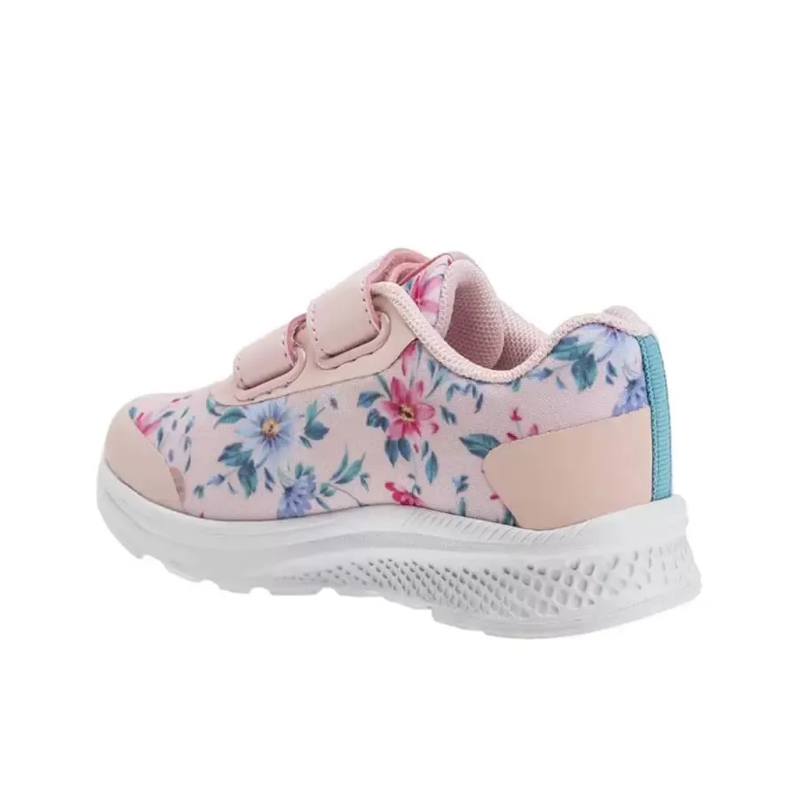 Imagen 2 de 5 de Zapatillas Topper Notae Iii Velcro Bebe-ROSA/VERDE