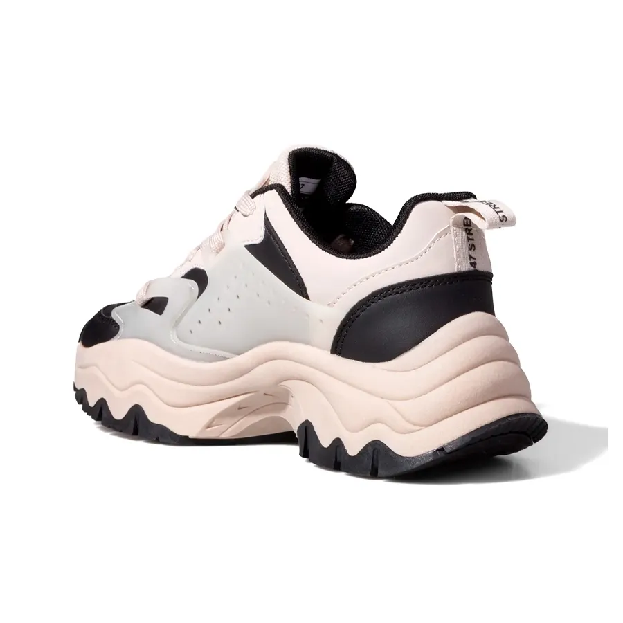 Imagen 2 de 5 de Zapatillas 47 Street Shiver-BEIGE/NEGRO