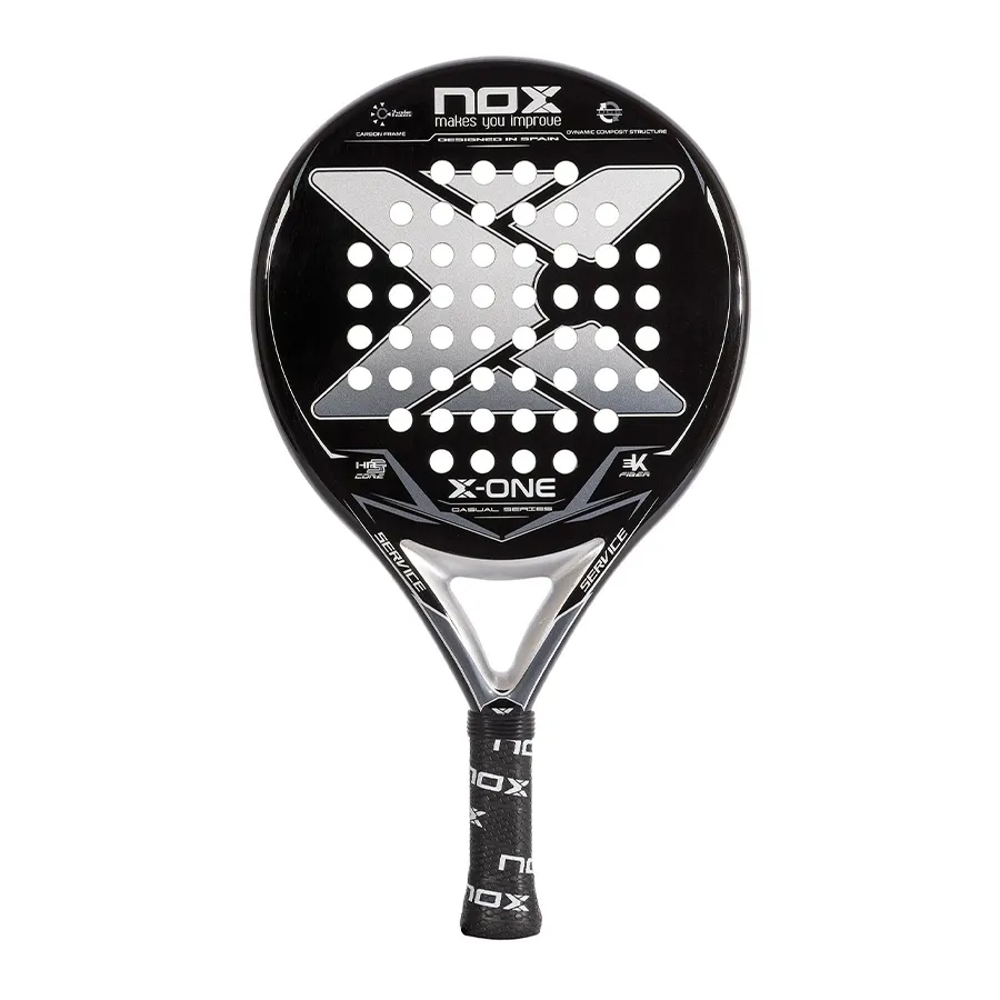 Imagen 0 de 5 de Paleta Nox X-One Casual Series-NEGRO/PLATA