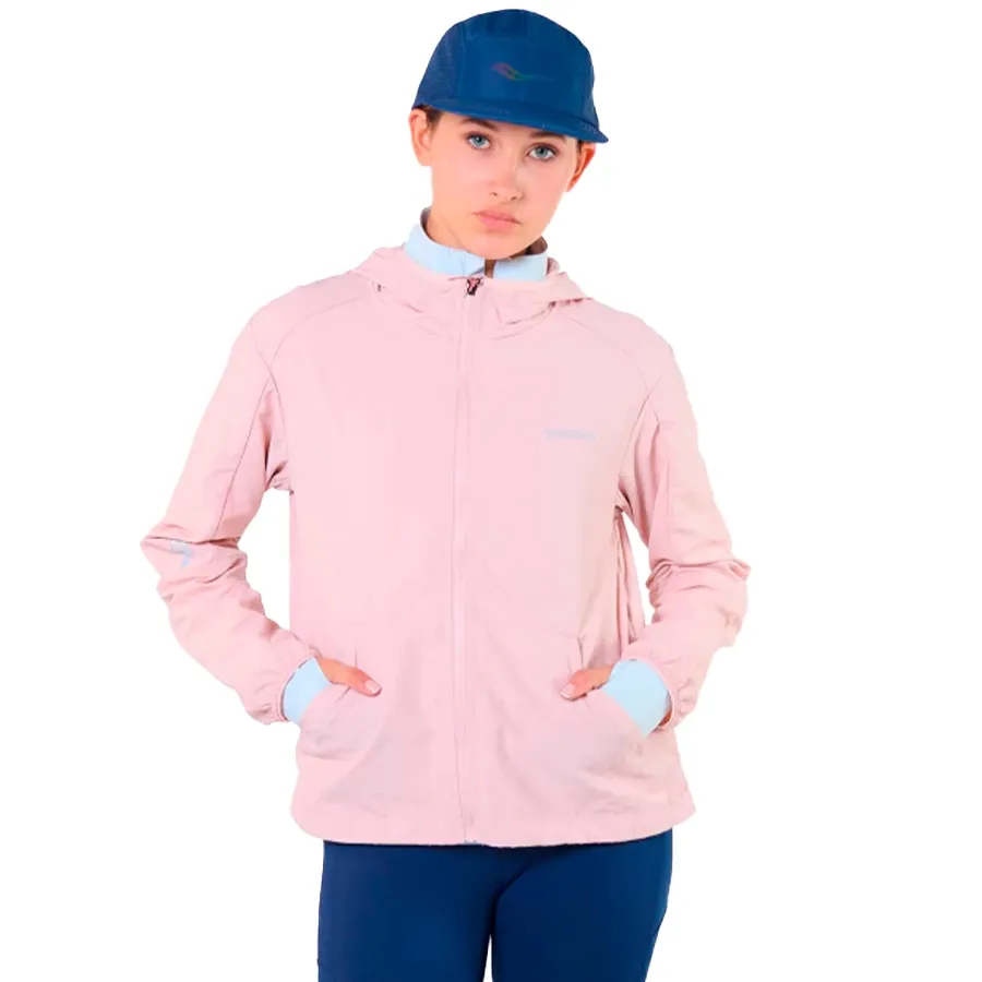 Imagen 0 de 4 de Campera Saucony Metro Windbreaker-ROSA