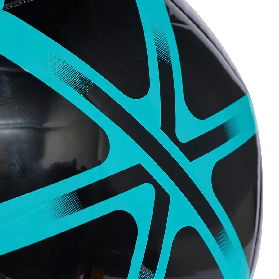 Imagen 2 de 4 de Pelota adidas Starlancer Club-NEGRO/TURQUESA