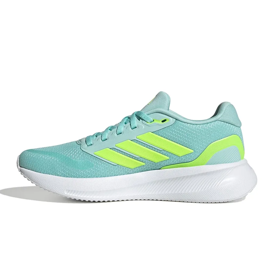 Imagen 3 de 8 de Zapatillas adidas Runfalcon 5-AQUA/VERDE FLUOR