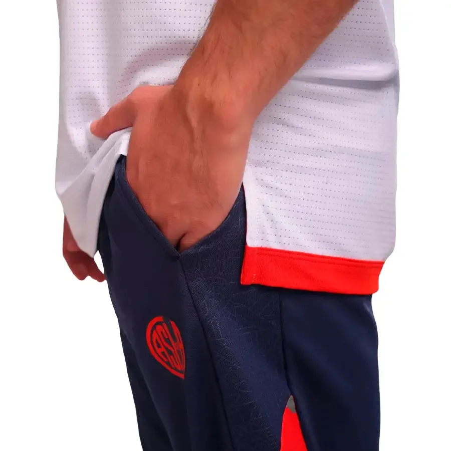 Imagen 2 de 4 de Camiseta Atomik Remera  San Lorenzo Entrenamiento 25-BLANCO