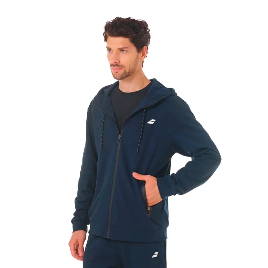 Imagen 1 de 7 de Campera Babolat Hoodie Play-MARINO