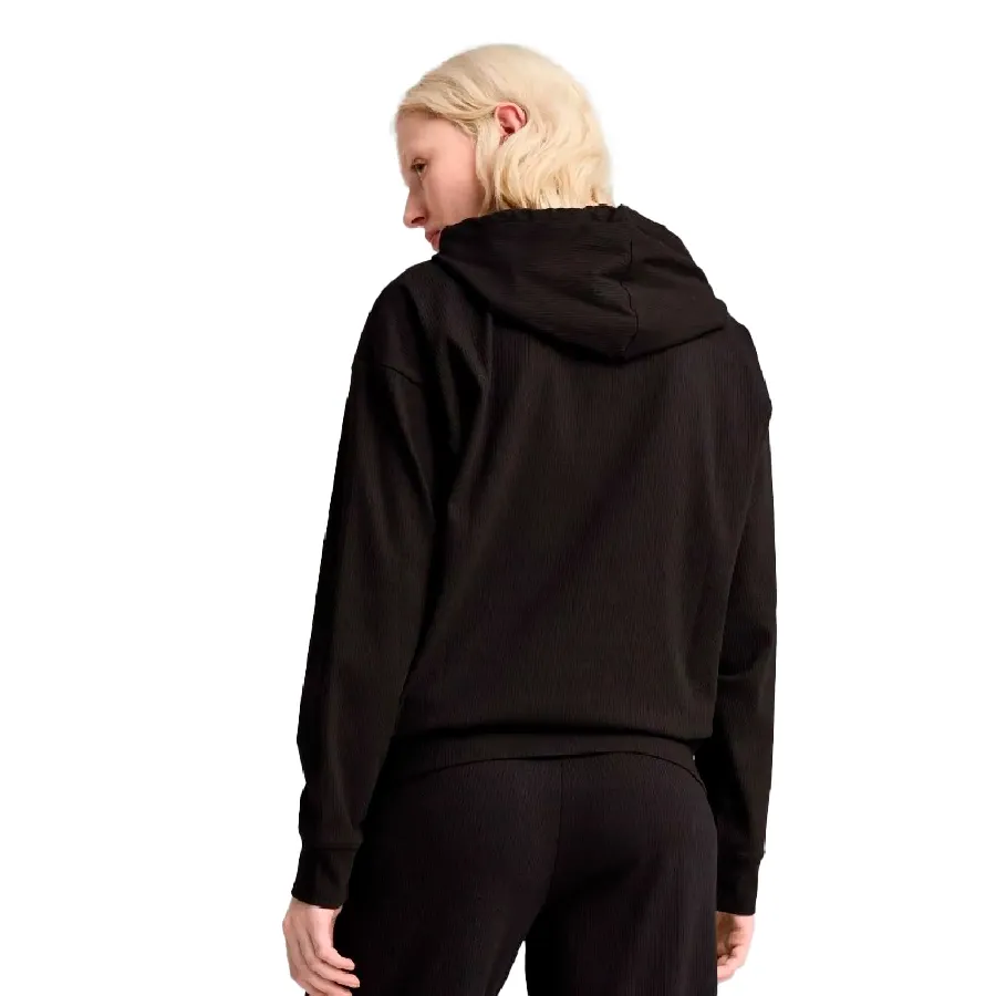 Imagen 1 de 5 de Buzo Puma Essentials Elevated Rib-NEGRO