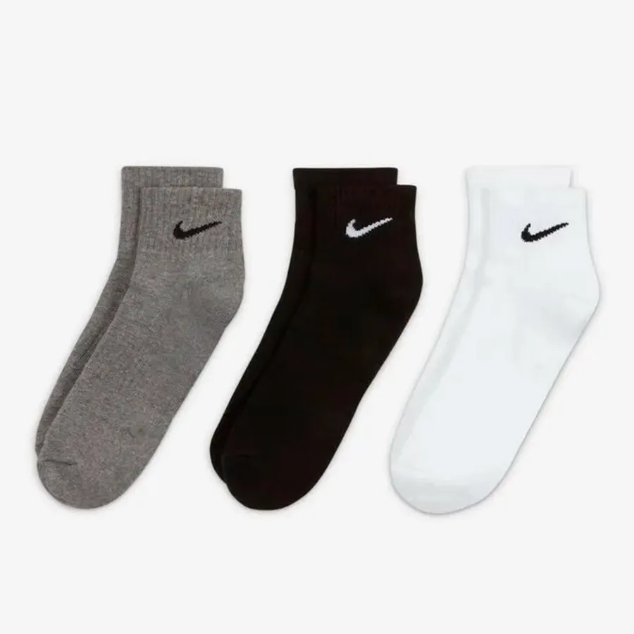 Imagen 0 de 3 de Medias Nike Everyday Cushioned-NEGRO/GRIS/BLANCO