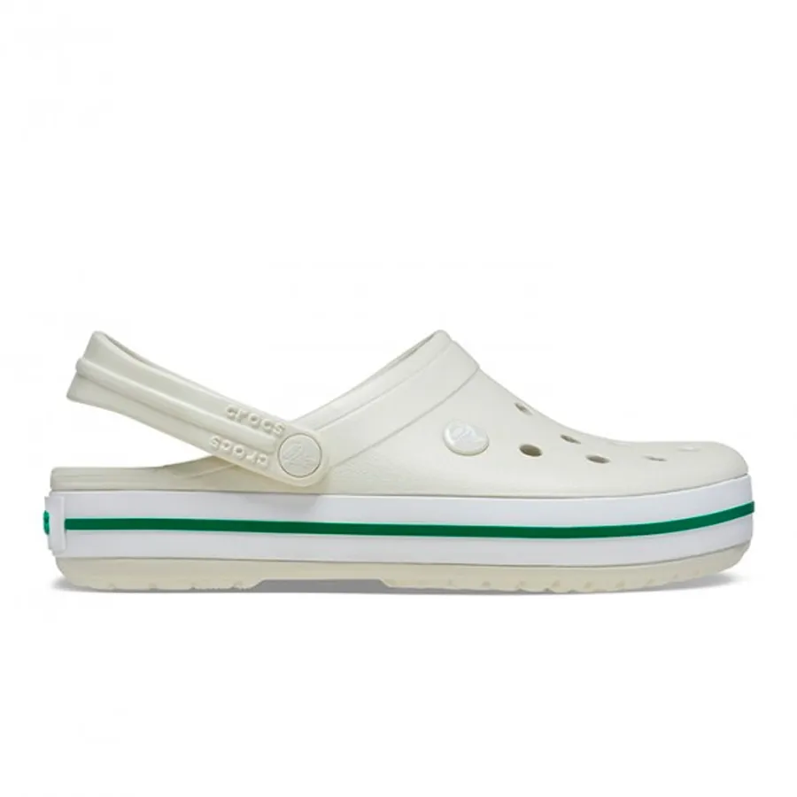 Imagen 0 de 6 de Sandalias Crocs Crocband-NATURAL/BLANCO/VERDE