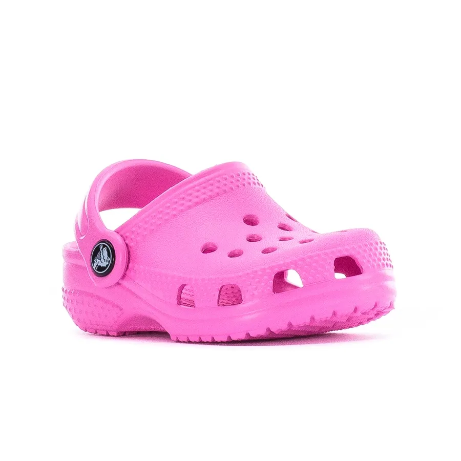 Imagen 1 de 5 de Ojotas Crocs Littles-FUCSIA
