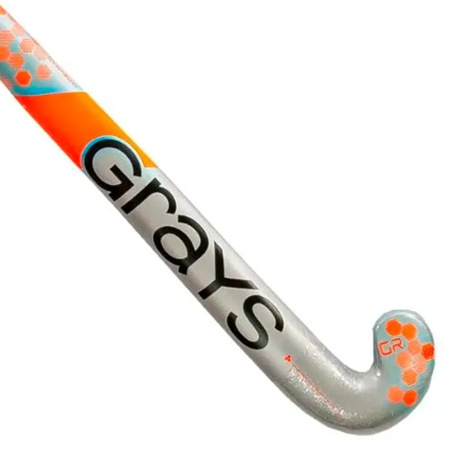 Imagen 2 de 4 de Palo De Hockey Grays Gr 6000 37.5-GRIS/NARANJA/NEGRO