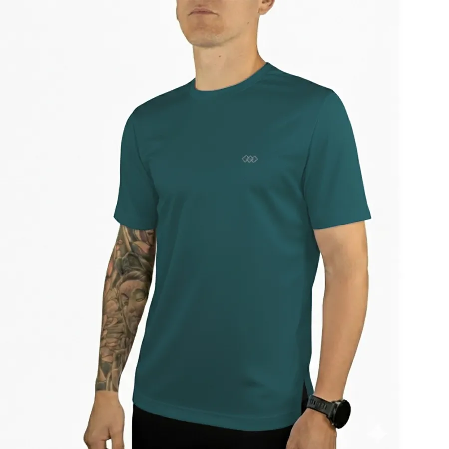 Imagen 1 de 5 de Remera Kamp Ultrarun con Recortes Laterales-AZUL