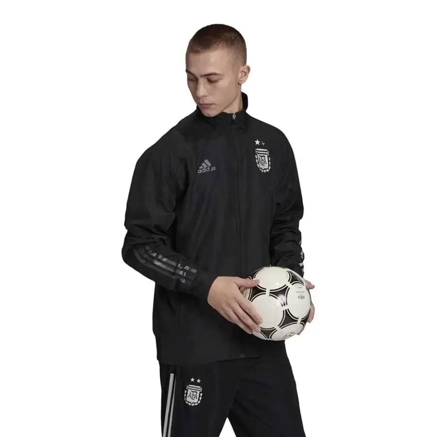 Imagen 0 de 6 de Campera adidas Seleccion Argentina Pre Jkt-NEGRO