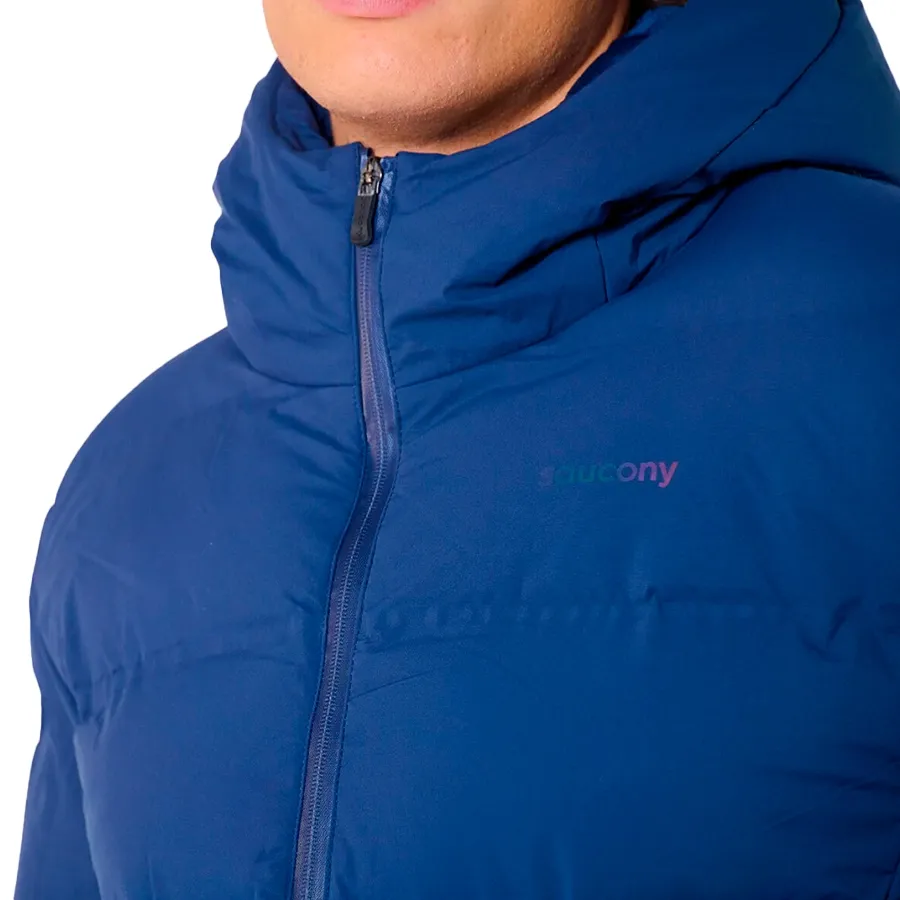 Imagen 2 de 5 de Campera Saucony Surge Heat Long-MARINO