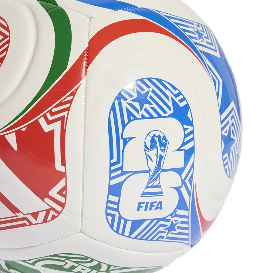 Imagen 2 de 5 de Pelota adidas Copa del Mundo 26 Trionda Club-BLANCO/ROJO/AZUL