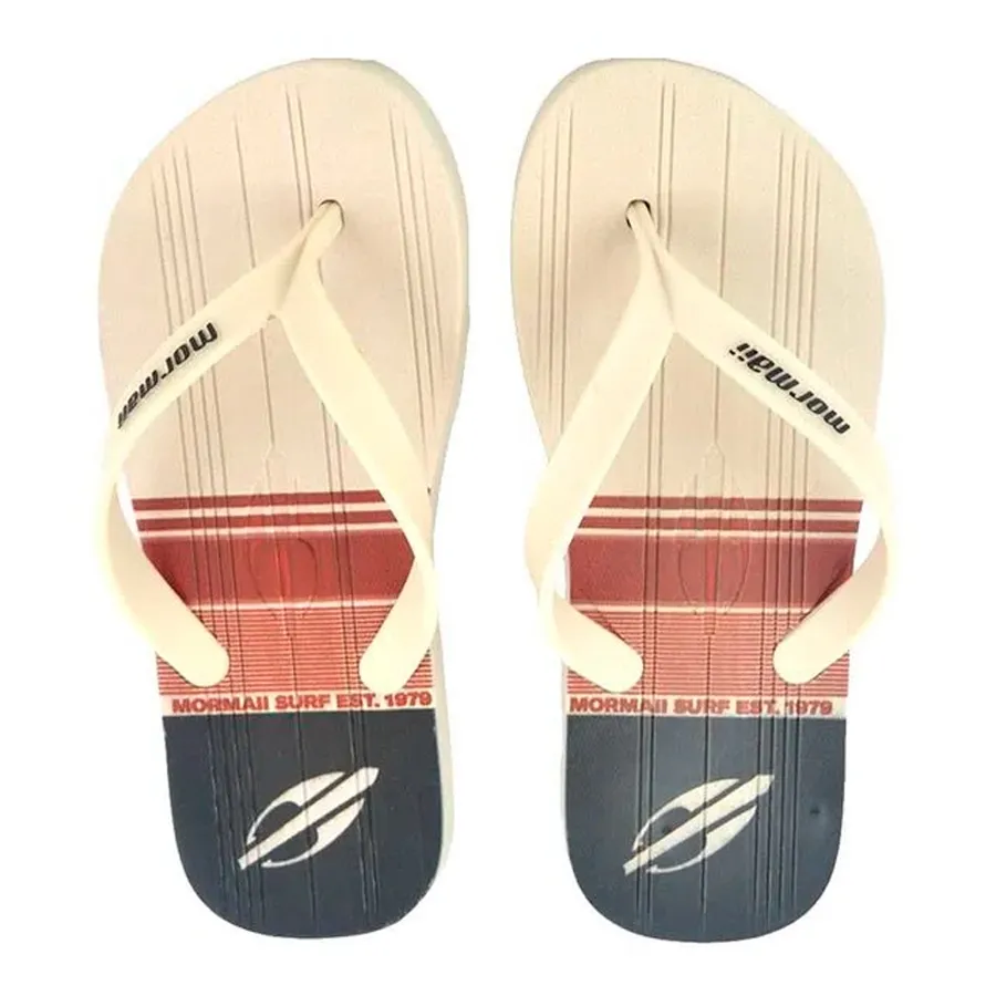 Imagen 0 de 1 de Ojotas Mormaii Tropical Graphics-BEIGE/NEGRO/MARINO