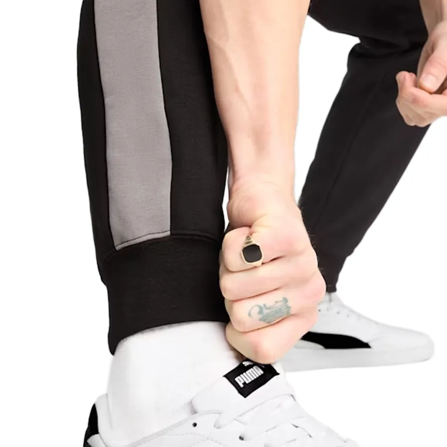 Imagen 5 de 6 de Pantalón Puma Essentials Block Sweatpants-NEGRO/BLANCO