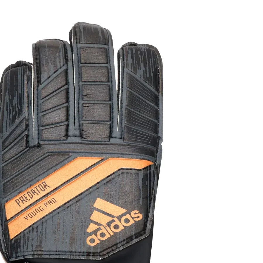 Imagen 2 de 3 de Guantes adidas De Arquero Predator 18 Young Pro-NEGRO/DORADO