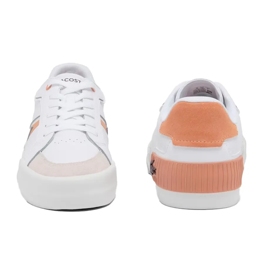 Imagen 3 de 5 de Zapatillas Lacoste L004-BLANCO/TERRACOTA