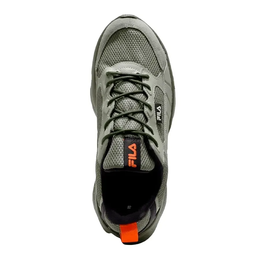 Imagen 2 de 4 de Zapatillas Fila Destroyer-VERDE OLIVA/NEGRO/NARANJA