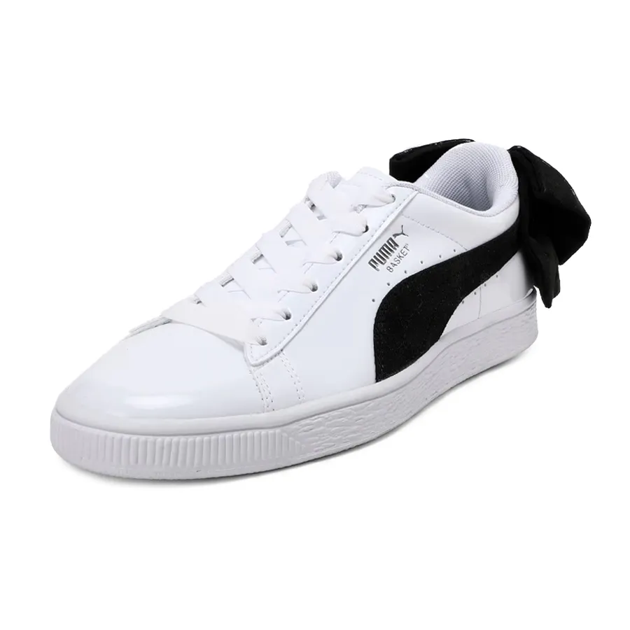 Imagen 1 de 4 de Zapatillas Puma Basket Bow-BLANCO/NEGRO