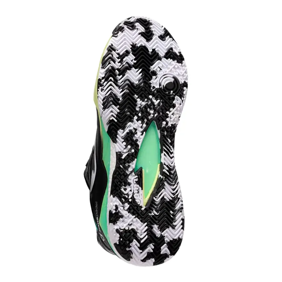 Imagen 3 de 5 de Zapatillas Joma Spin-NEGRO/VERDE AGUA