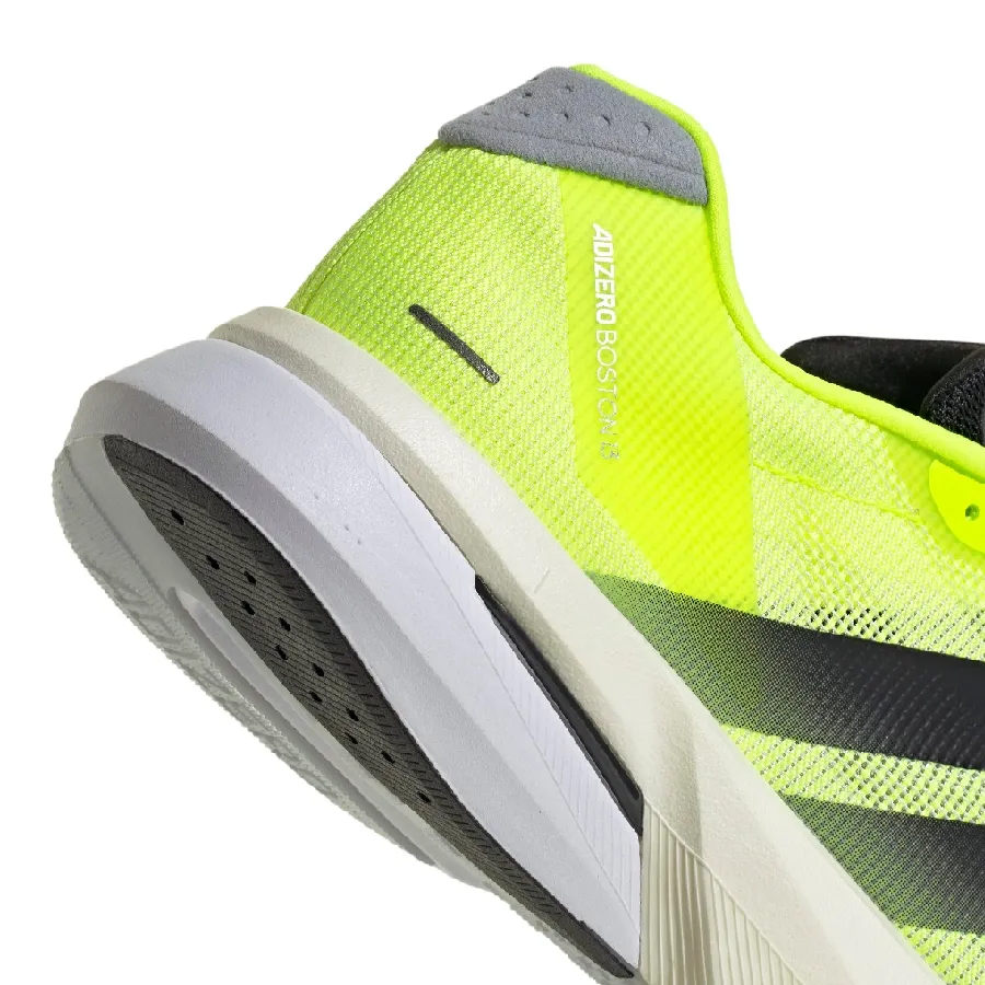 Imagen 5 de 7 de Zapatillas adidas Adizero Boston 13-AMARILLO FLUOR/NEGRO