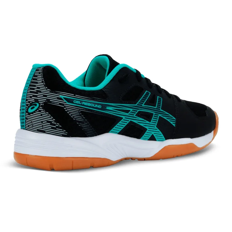 Imagen 3 de 5 de Zapatillas Asics Gel Rebound-NEGRO/TURQUESA