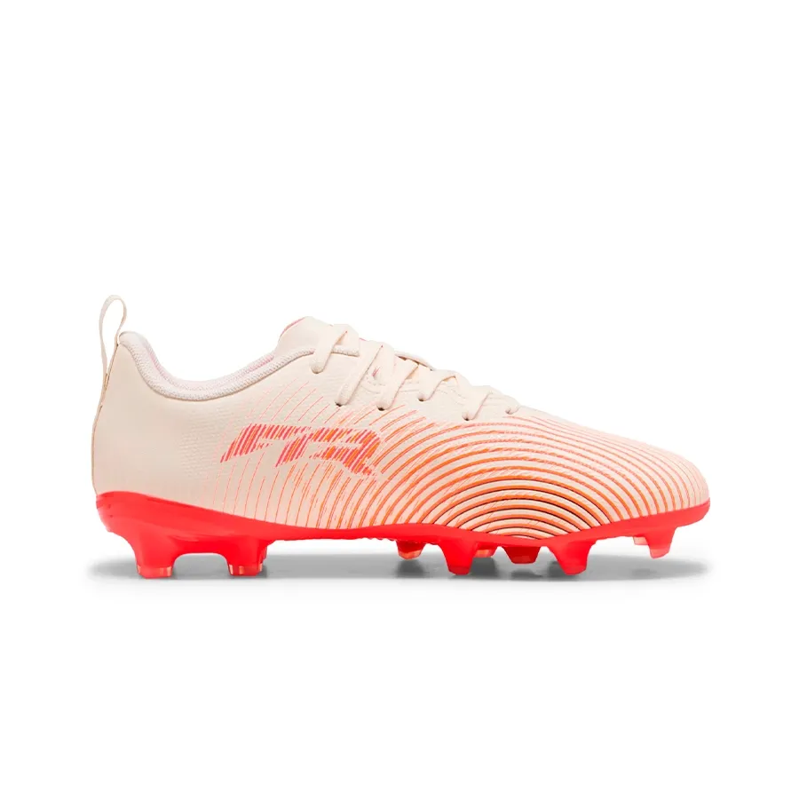Imagen 1 de 7 de Botines Puma Future 9 Play Fg Jr-CRUDO/ROJO