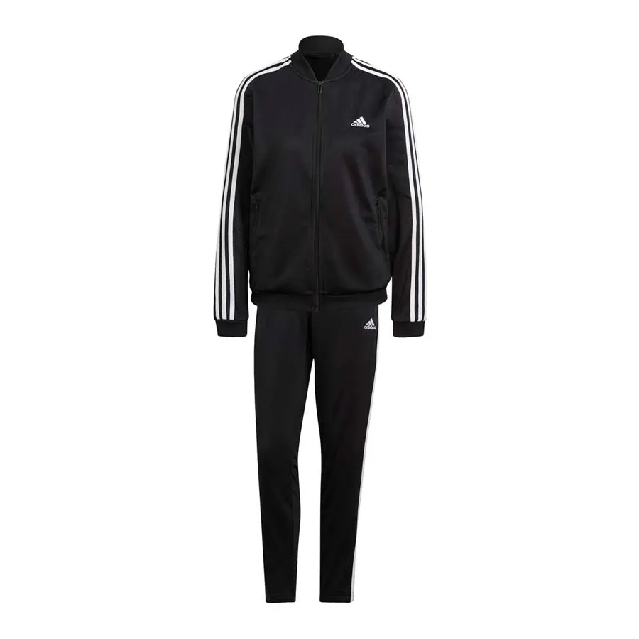 Imagen 0 de 3 de Conjunto adidas Essentials 3 Stripes-NEGRO/BLANCO