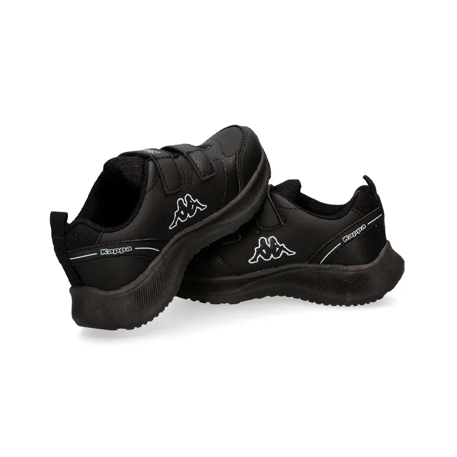Imagen 3 de 5 de Zapatillas Kappa Break Kids Velcro-NEGRO