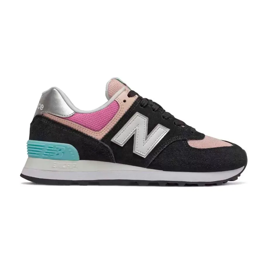 Imagen 0 de 3 de Zapatillas New Balance Wl574sos-NEGRO/ROSA