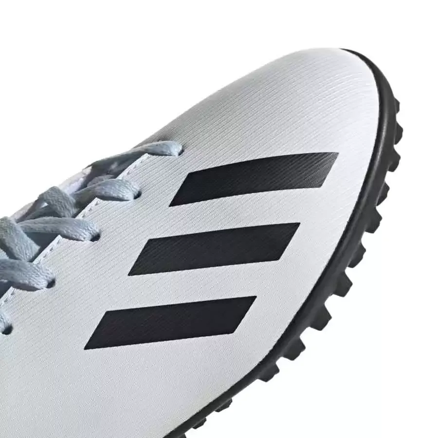 Imagen 3 de 5 de Botines adidas X 19.4 Tf J-BLANCO/CELESTE/NEGRO