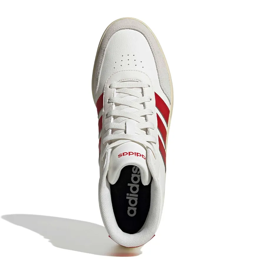 Imagen 3 de 7 de Zapatillas adidas Breaknet Mid-BLANCO/ROJO