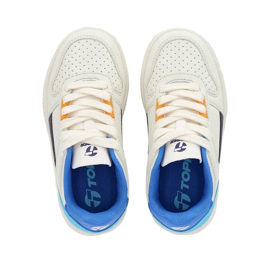 Imagen 3 de 5 de Zapatillas Topper Graft Kids-GRIS/AZUL/CELESTE