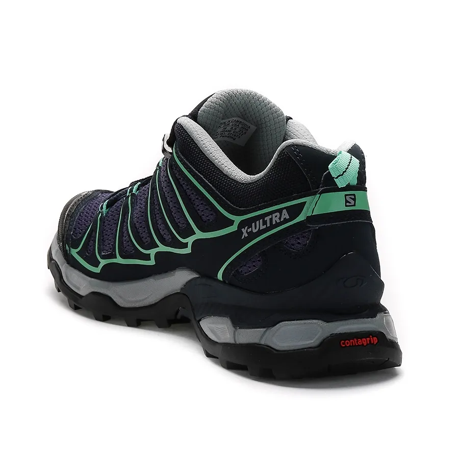 Imagen 1 de 4 de Zapatillas Salomon X Ultra Prime-GRIS/AZUL/VERDE