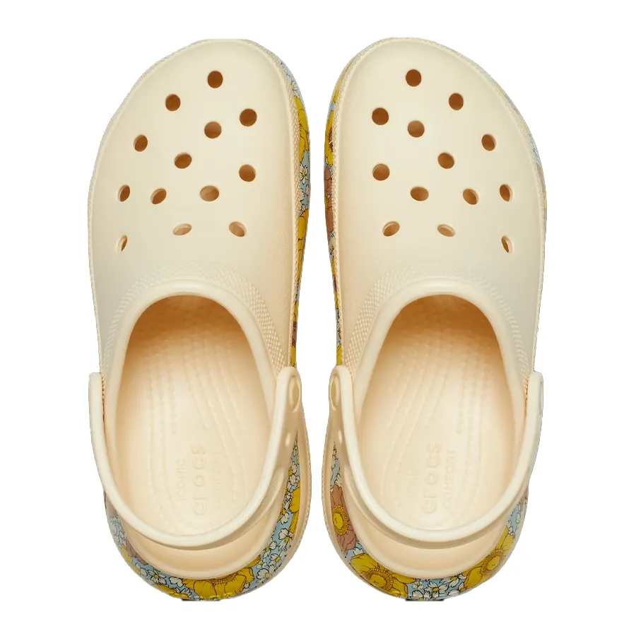 Imagen 1 de 4 de Sandalias Crocs Mega Crush Retro Floral-BEIGE