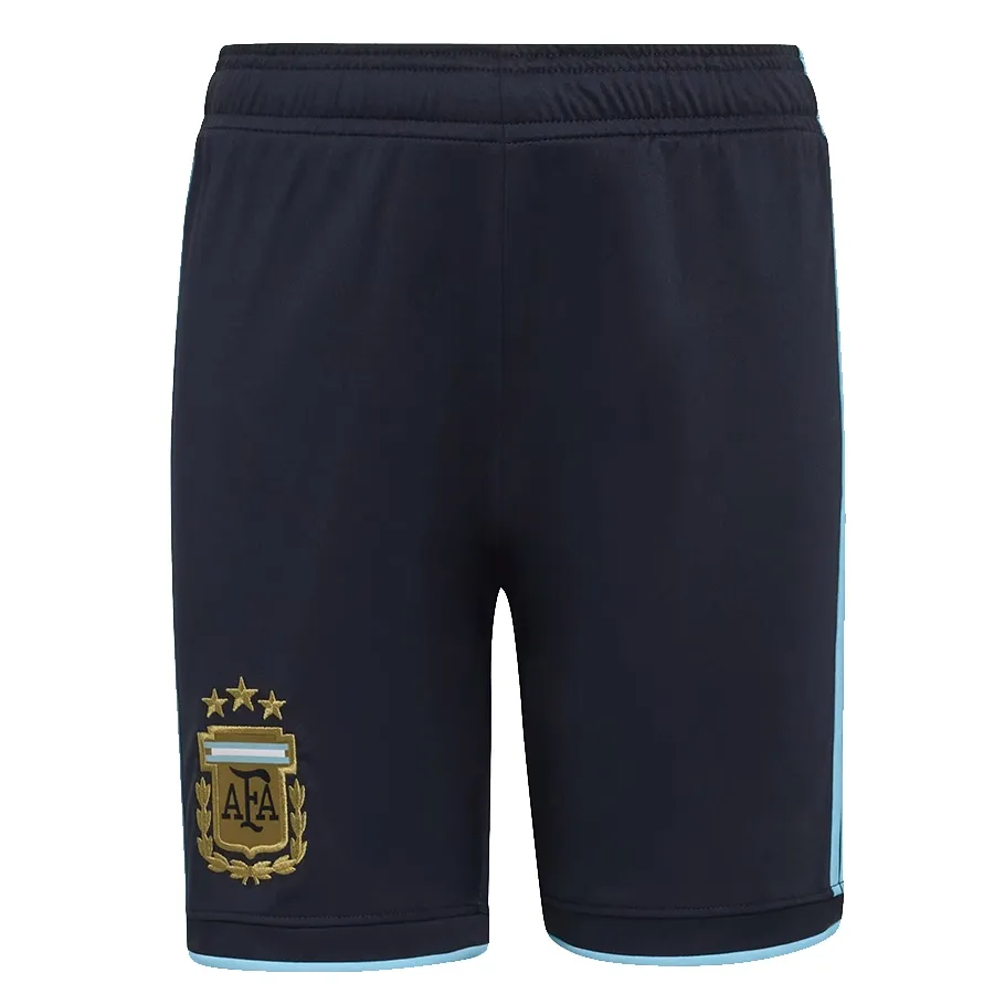 Imagen 0 de 1 de Shorts adidas Titular para Niños Selección Argentina 26 Afa-AZUL/CELESTE
