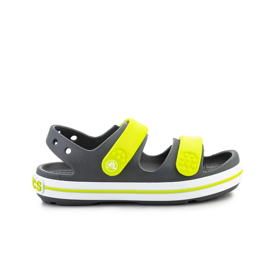 Imagen 0 de 5 de Sandalias Crocs Crocband Cruiser-GRAFITO/LIMA