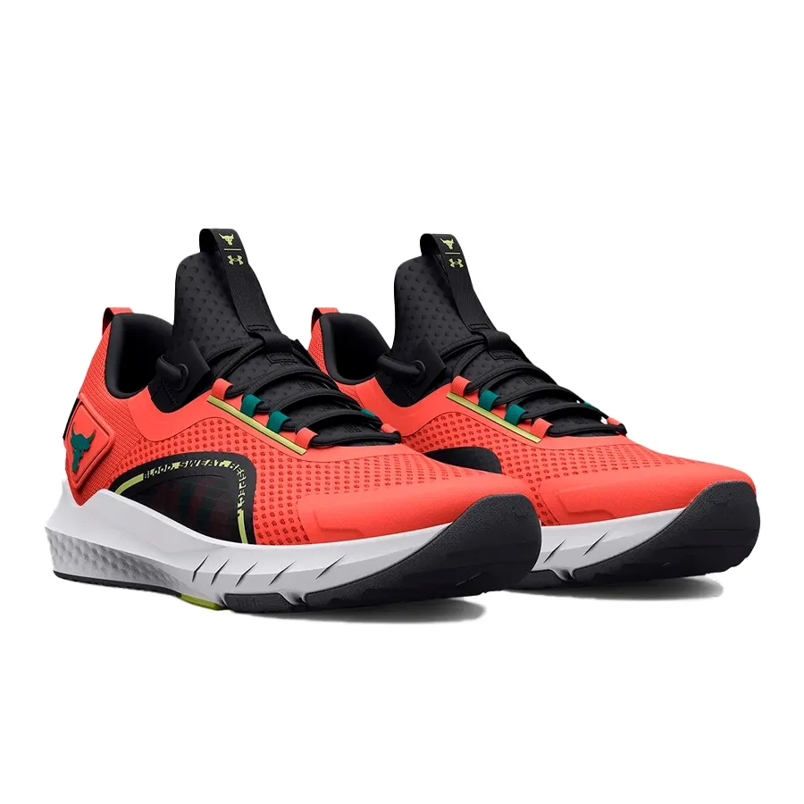 Imagen 3 de 6 de Zapatillas Under Armour Gs Project Rock Bsr-NARANJA/NEGRO