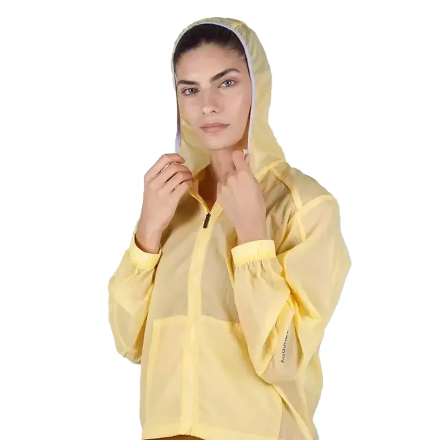 Imagen 2 de 5 de Campera Saucony Elevate Packaway-AMARILLO