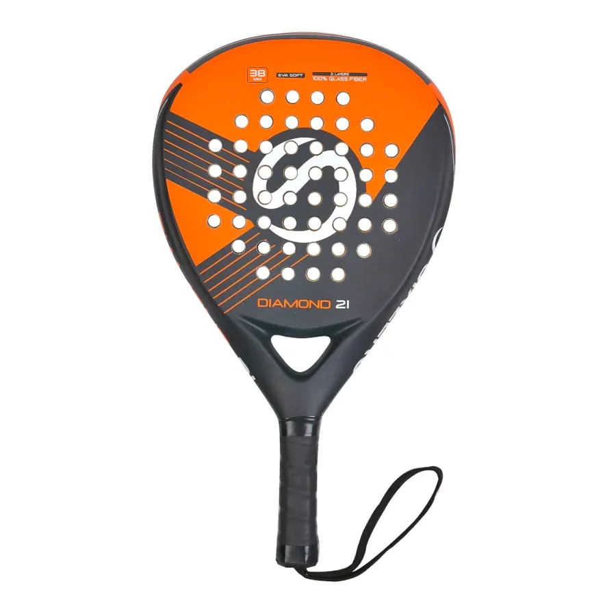 Imagen 0 de 2 de Paleta Sixzero Diamond 21-NEGRO/NARANJA