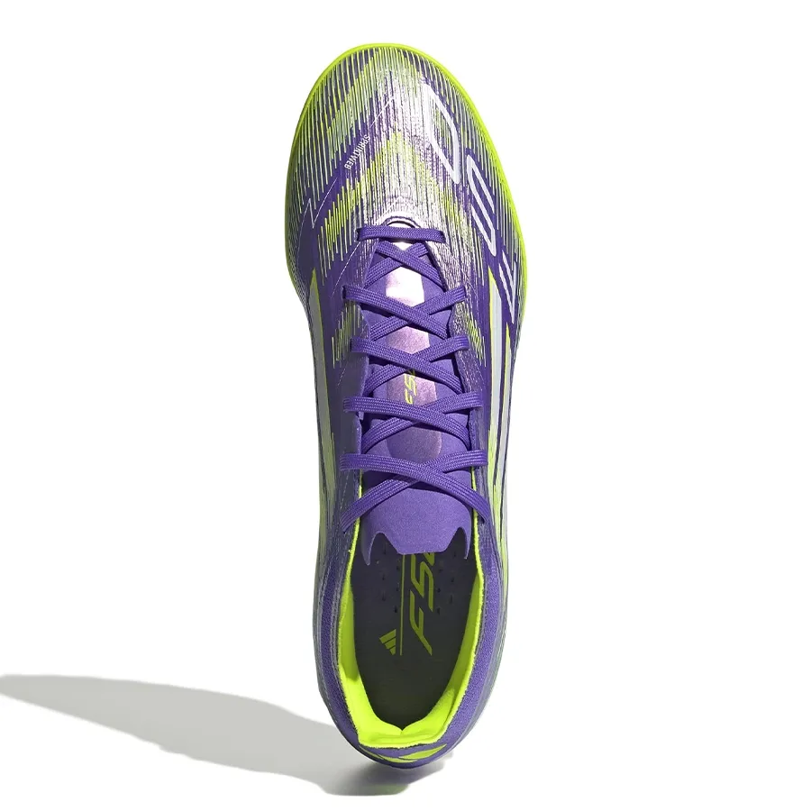 Imagen 3 de 7 de Botines adidas F50 Pro Tf-VIOLETA/BLANCO/VERDE FLUOR