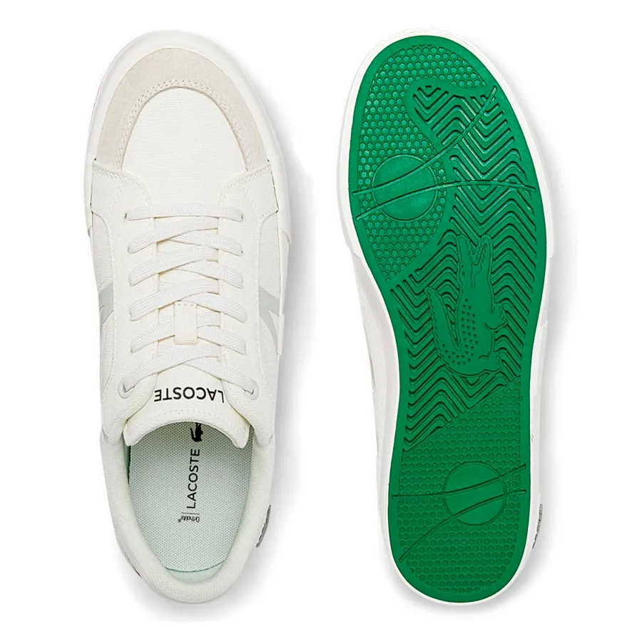 Imagen 3 de 5 de Zapatillas Lacoste L004-BLANCO/BLANCO