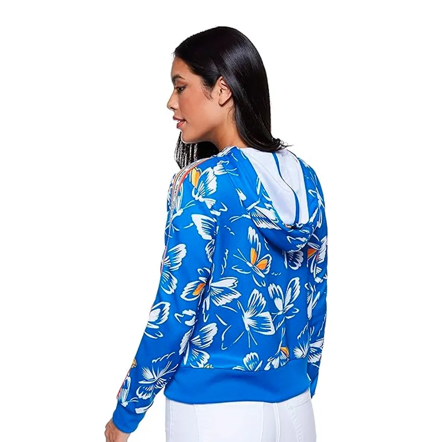 Imagen 1 de 4 de Campera adidas Farm-AZUL