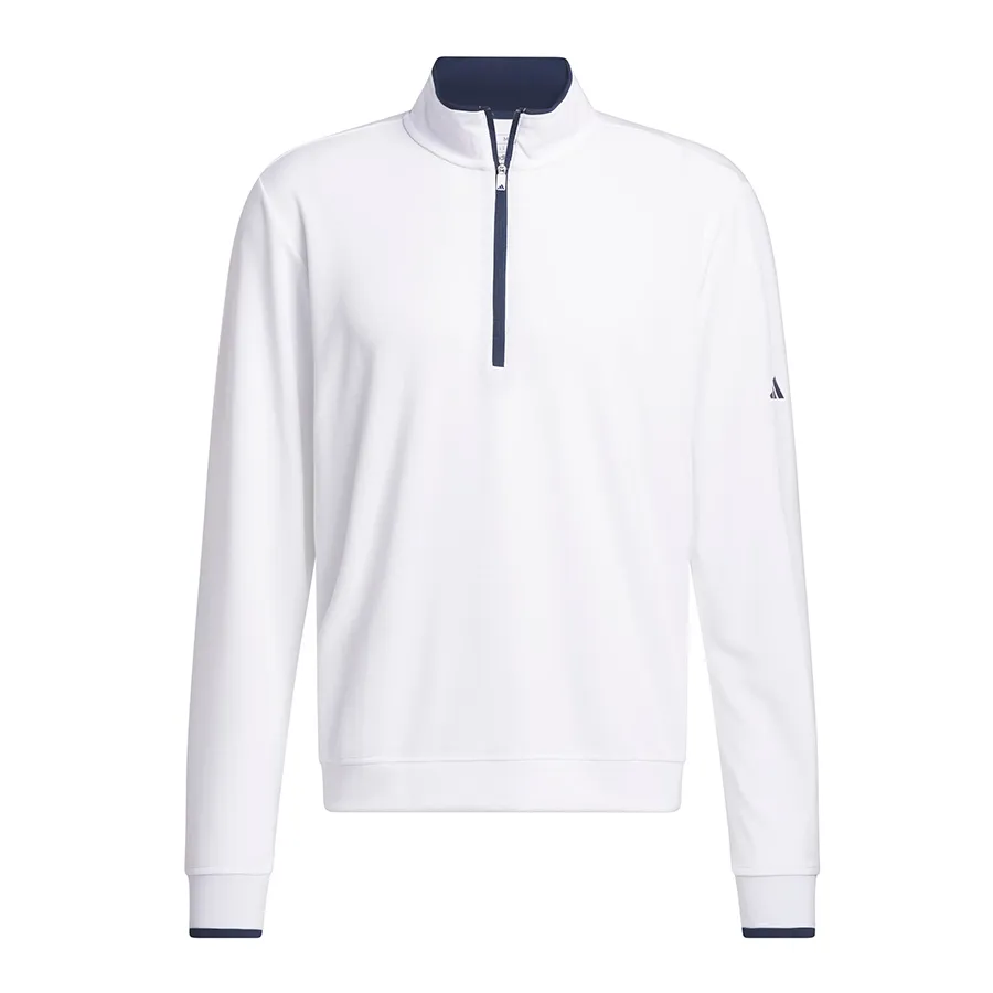 Imagen 2 de 5 de Buzo adidas Core ltwt 1/4-BLANCO