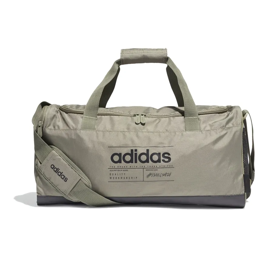 Imagen 3 de 5 de Bolso Deportivo adidas Maleta deportiva Brilliant Basics-VERDE/NEGRO