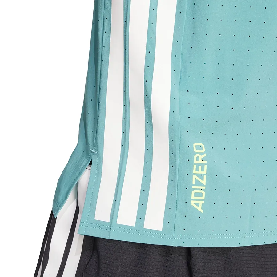 Imagen 2 de 4 de Remera adidas Adizero Tee-TURQUESA