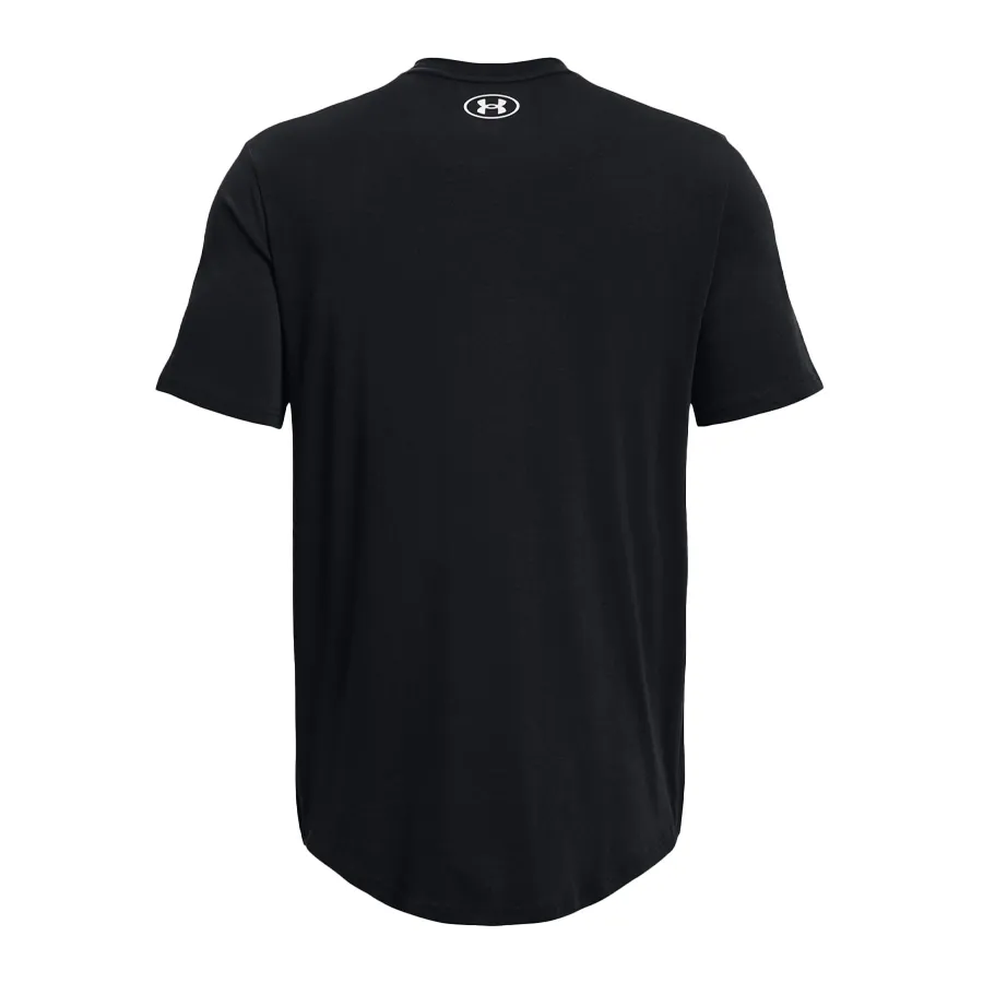 Imagen 1 de 3 de Remera Under Armour Pjt Rock Family-NEGRO/VERDE/NARANJA