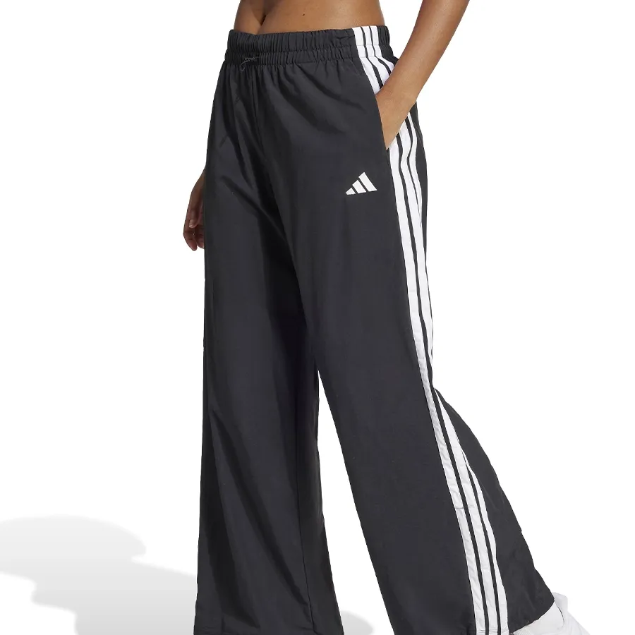 Imagen 1 de 5 de Pantalón adidas Essentials 3 Stripes Lifestyle-NEGRO/BLANCO